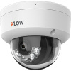 купольная ip камера видеонаблюдения iflow f-ic-1421m (2.8, 118°, 2мп, poe, микрофон, ик 30м, аналог ipc-d020(c)) в Калининграде, цена.