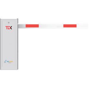 Комплект шлагбаума TDX BELPARK UNI 4-6 (ZKTeco BGM-300, Тумба, Стрела-телескоп до 6м, 2 Пульта)