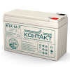 аккумулятор контакт ктa 12-7 (7а/ч, 12в, повышенная емкость и срок службы более 5 лет, бюджетная модель) в Калининграде, цена.