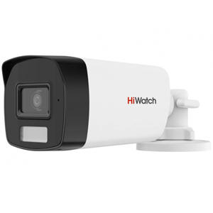 Уличная камера видеонаблюдения HiWatch DS-T220A (2.8, 118°, 2Мп, встр. микро, D-WDR, BLC, EXIR/LED 40м, IP67)