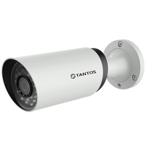 Уличная IP камера видеонаблюдения Tantos TSi-Pe25VP (2.8-12, 2Мп, IMX307, PoE, BLC, ИК 50м, Аналитика)