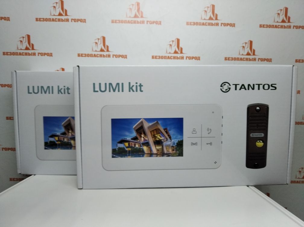Новые комплекты видеодомофонов от Tantos - Lumi kit, Mia kit