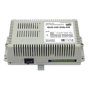 Блок управления домофона VIZIT БУД-430S