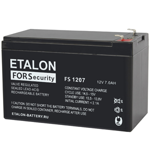 Аккумулятор ETALON FS 1207 (7 А/ч, 12 В)