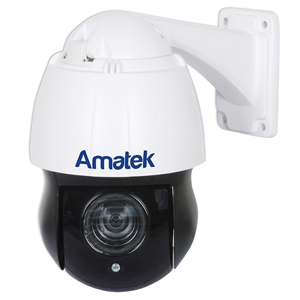 Уличная поворотная камера видеонаблюдения Amatek AC-H501PTZ10 (4.7-94 мото, 5Мп, высокоск.)
