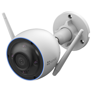 Беспроводная WiFi камера видеонаблюдения EZVIZ CS-H3 (2.8, 114°, 5Мп, SD, дв. ауд, ИИ, СЗУ, IP67, LED+ИК)