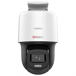 Уличная поворотная IP камера видеонаблюдения HiWatch PT-N2400L-DE (2.8, 124°, 4Мп, PoE, SD, встр. аудио, LED 30м, IP66)