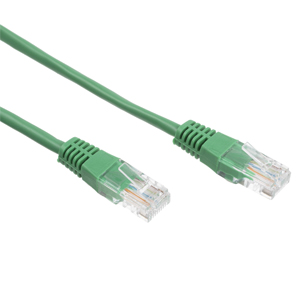 Патч-корд W&T WT-2038A UTP (Зеленый, 4 Пары, Cat.5e, 0.5 м)