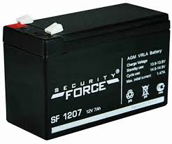 Аккумулятор Security Force, SF 1207 (7,0 А/ч, 12В)