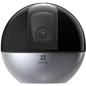 Беспроводная поворотная WiFi камера видеонаблюдения EZVIZ E6 (4.0 мото, 360°, 5(4)Мп, SD, Микрофон и Динамик, ИИ, Видеоняня)