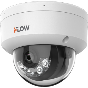 Антивандальная IP камера видеонаблюдения iFlow F-IC-2422C2MS (2.8, 132°, 2Мп, PoE, SD, Аудио, Цвет в темноте, ИИ, IP67, Аналог DS-2CD2123G2-LIS2U)
