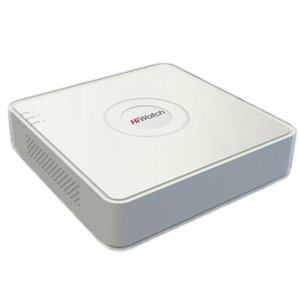 Видеорегистратор гибридный HiWatch DS-H104GA (H265+, 4*2Мп+1IP*2Мп / 5IP*2Мп, RCA 1/1 (AoC 4), HDD*4Тб, Аналитика)