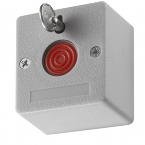 Извещатель охранный ручной Hikvision AX PRO DS-PD1-EB (НЗ / НО, негорючий пластик, 53.5 x 36 x 27)