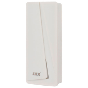 АКЦИЯ Считыватель Atix AT-AC-R2-W/MF (Белый, Накладной, Mifare, Wiegand-26/34, До 10 см, Световая индикация, IP68)^ Бывшая розница 1 150р.