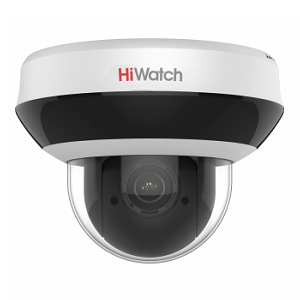 Антивандальная поворотная IP камера видеонаблюдения Hiwatch DS-I405M(C) (2.8-12, 4Мп, PoE, SD, Микрофон, ИИ, WDR 120 дБ, Darkfighter, IP67, IK10)
