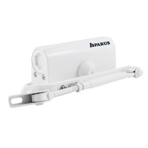 Доводчик дверной НОРА-М ISP 430 (50-110 кг, белый) морозостойкий