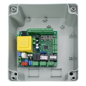 Блок управления Roger H70/200AC/BOX (для распашной автоматики, электронный дисплей программирования)