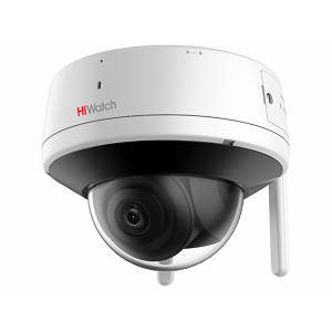 Беспроводная WiFi камера видеонаблюдения HiWatch DS-I252W(E) (2.8, 128°, 2Мп, SD, Микрофон и динамик, WDR 120 дБ, ИК 30м, IP66, HikConnect)