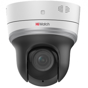 Купольная поворотная IP камера видеонаблюдения HiWatch PTZ-N2204I-D3(B) (2.8-12, 2Мп, PoE, SD, Микрофон и динамик, Аудио 1 вх/1 вых, Трев. инт. 1/1)
