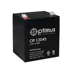 Аккумулятор Optimus OP 12045 (12В 4,5 А∙ч) 