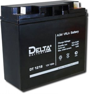 Аккумулятор DELTA DT 1218 (18 А/ч, 12В)