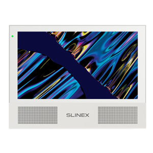 Монитор видеодомофона SLINEX Sonik 7 (белый+белый, 7", сенс. экран, AHD/CVBS, SD, MP3, Smart Call)^