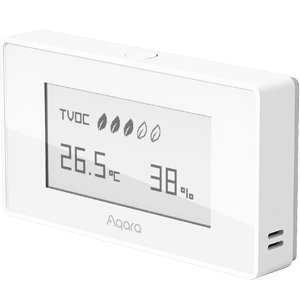АКЦИЯ Умный беспроводной монитор качества воздуха Aqara TVOC AAQS-S01 (E-Ink дисплей, ZigBee, Aqara Home)* Бывшая розница 4 490р.