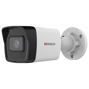 Уличная IP камера видеонаблюдения HiWatch IPC-B040 (Ecoline, 2.8, 120°, 4Мп, PoE, Микрофон, ИК 30м, IP67, H265+)