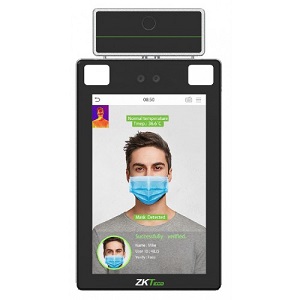 Биометрический терминал доступа ZKTeco ProFaceX[TI] (лицо/ладонь, проверка QR-кода через Госуслуги)