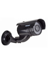 Муляж уличной камеры REXANT 45-0250 (черный, индикация 2*AA батарейки)