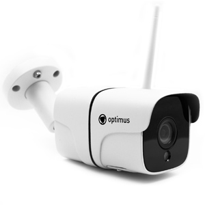Беспроводная WiFi камера видеонаблюдения Optimus IP-H012.1(2.8)W_V.3 (2Мп, SD, Optimus Connect, IP66