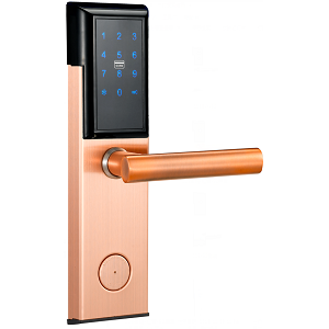 Электронный замок OZLocks HL-F02/SM/MF (бронза, межкомн. дверь, SMART, Mifare Classic 1K, TT Lock)
