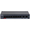 Купить коммутатор dahua dh-cs4010-8et-60 (l2, 10 портов: 8 poe 10/100 мб/с, 2 uplink 10/100/1000 мб/с, бюджет 60 вт, vlan, watchdog, бп в комплекте) в Калининграде, цена, сравнение характеристик, в наличии в магазинах ТД Безопасный Город