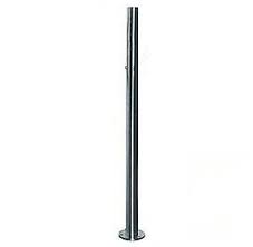 Стойка PERCo-BH02 2-15 с отверстием под стопорный механизм поворотной секции с двумя отверстиями