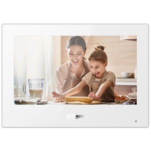 Монитор IP видеодомофона Dahua DHI-VTH5321GW-W (Белый, 7", Сенсорный экран, PoE, SD, WiFi, Выход питания 12 В, RS-485, Трев. инт. 8/1)