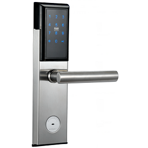 Электронный замок OZLocks HL-F02/SM/MF (сталь, межкомн. дверь, SMART, Mifare Classic 1K, TT Lock)