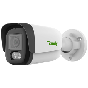 Уличная IP камера видеонаблюдения Tiandy TC-C38WS 3LRA-28 (2.8, 113°, 8Мп, PoE, SD, Микрофон, Цвет в темноте, WDR 120дБ, ИК 50м, Металл)