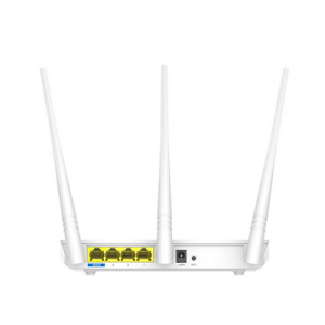 Маршрутизатор Tenda F3 (WiFi 4 2.4 ГГц, 300 Мбит/с, 1 WAN+3 LAN 100 Мбит/с, Внеш. антенны, Повторитель, Точка доступа)
