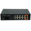 Купить коммутатор matrixtech m-ps8200g-v2 (10 портов: 8 poe 10/100 мб/с, 2 uplink 10/100/1000 мб/с, бюджет poe 120 вт, watchdog, защита от кз, встроенный бп) в Калининграде, цена, сравнение характеристик, в наличии в магазинах ТД Безопасный Город