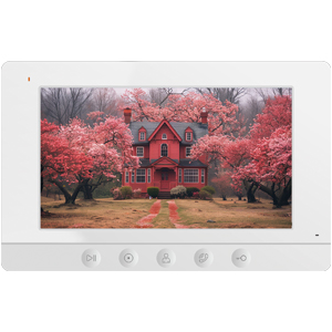 Монитор видеодомофона Tantos Like HD Wi-Fi (Белый, 7", 800x480, Сенсорные кнопки, Приложение vhOme, БП в комплекте)
