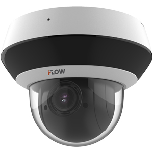 Уличная поворотная IP камера видеонаблюдения iFlow F-IP-1441CMSZ4 (2.8-12 мото, 4Мп, PoE, SD, Аудио, Детекция лиц, IP66, IK10, Аналог DS-I405M(C))