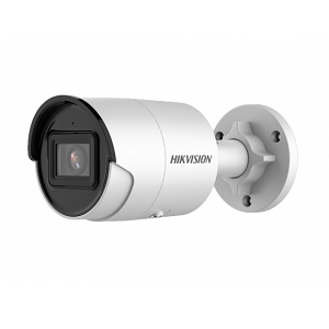 Уличная IP камера видеонаблюдения Hikvision DS-2CD2043G2-IU (белый, 2.8, 103°, 4Мп, PoE, SD, встр. микро, AcuSense, IP67)