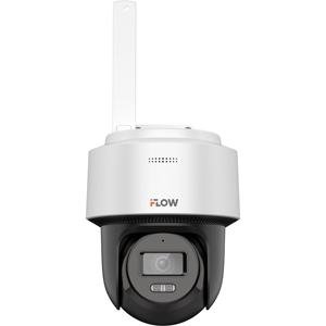 Беспроводная поворотная WiFi камера видеонаблюдения iFlow F-IP-1442CIW (2.8, 114°, 4Мп, SD, Двустороннее аудио, Цвет в темноте, ИИ, IP66)