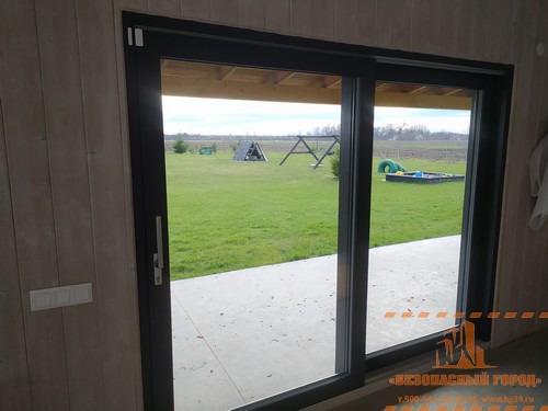 Установка охранной сигнализации на коттедж