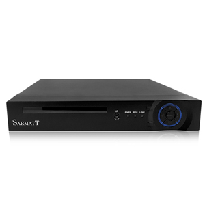Видеорегистратор гибридный SarmatT DSR-825-Real (H264, 8*5Мп, 4/1 RCA, HDD*8Тб)