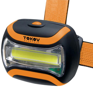 Фонарь налобный (LED, 3 Режима, 3xAA, До 20 часов работы)