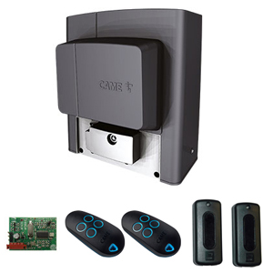 Комплект автоматики для откатных ворот CAME BX608 RC Kit (Створка до 14 м, До 800 кг, Инт. 30%, Приемник, 2 Пульта, Фотоэлементы)