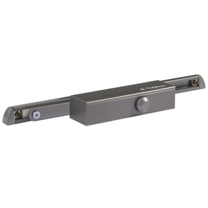 Доводчик дверной НОРА-М 820 Slider (25-70 кг, графит, скольз. тяга, плоск. корпус, морозост, Premium
