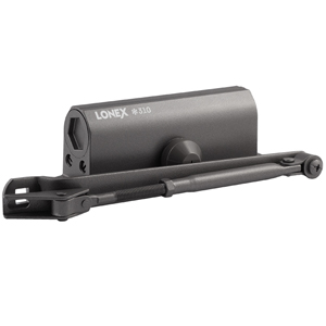 Доводчик дверной LONEX 310 (15-60 кг, Графит, Морозостойкий, Аналог ISP 410)