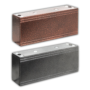 Электромагнитный замок Олевс М1-300 (серебряный антик)